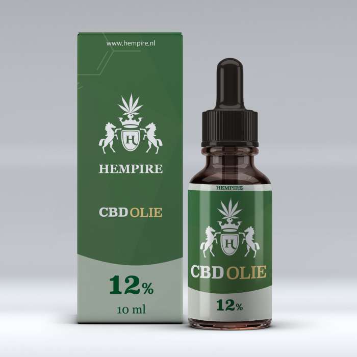 Hempire CBD olie 12% 10 ml met doosje