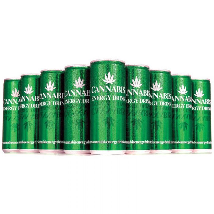 Carton Cannabis Energy Drink Green 24 Pcs - Afbeelding 2